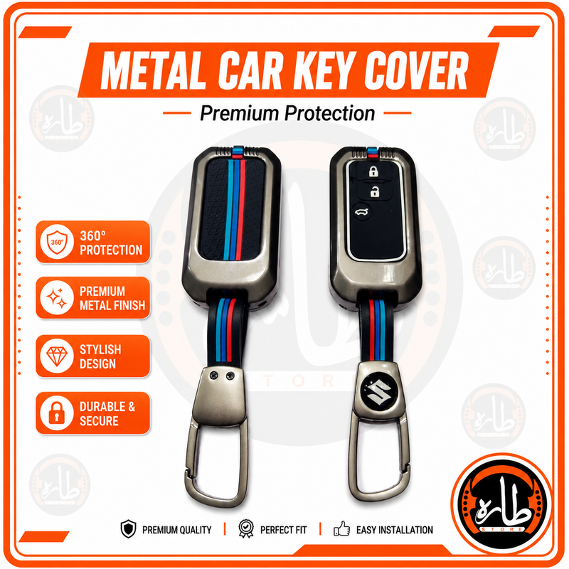 Metal Car Key cover Suzuki