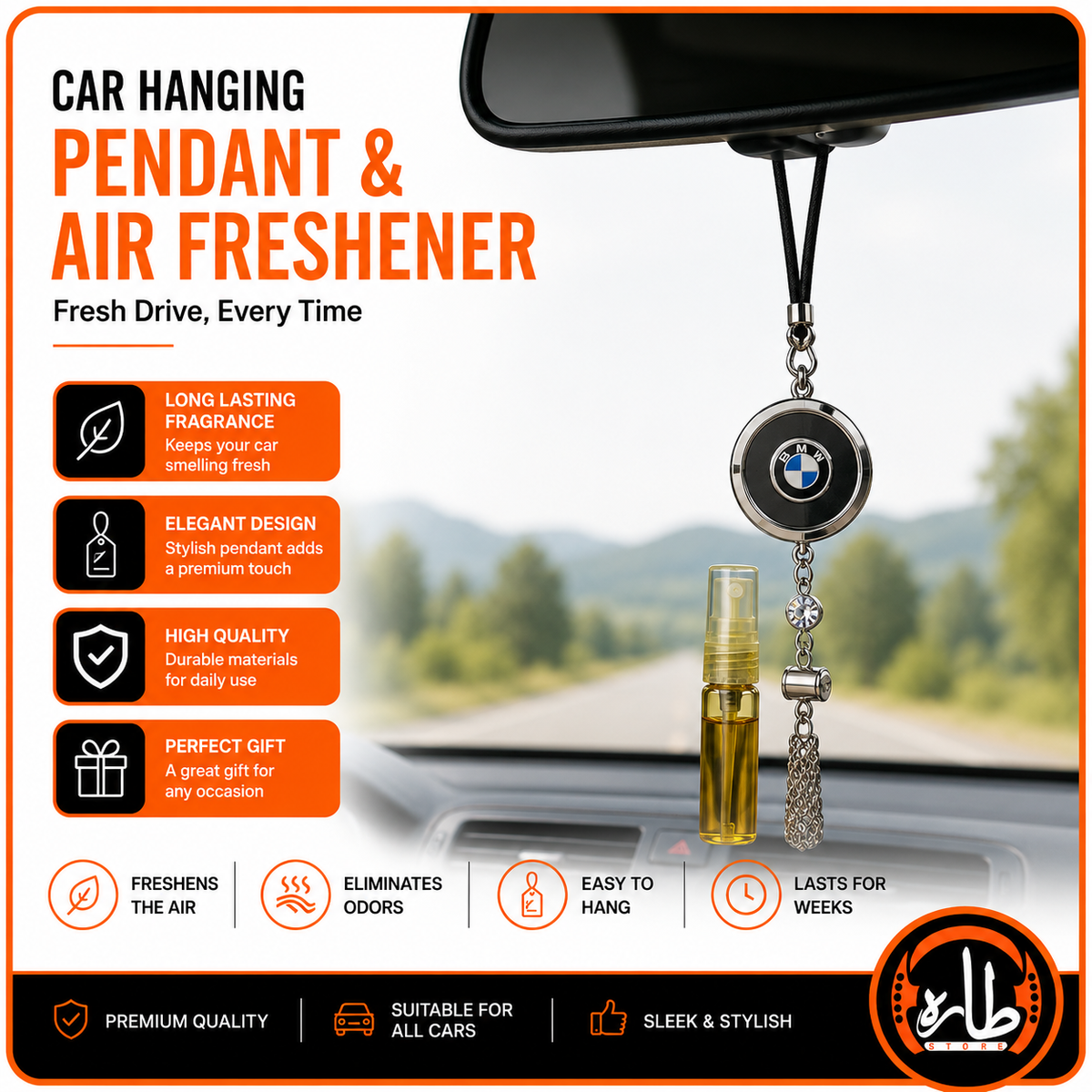 PANDANT & AIR FRESHENER - BMW