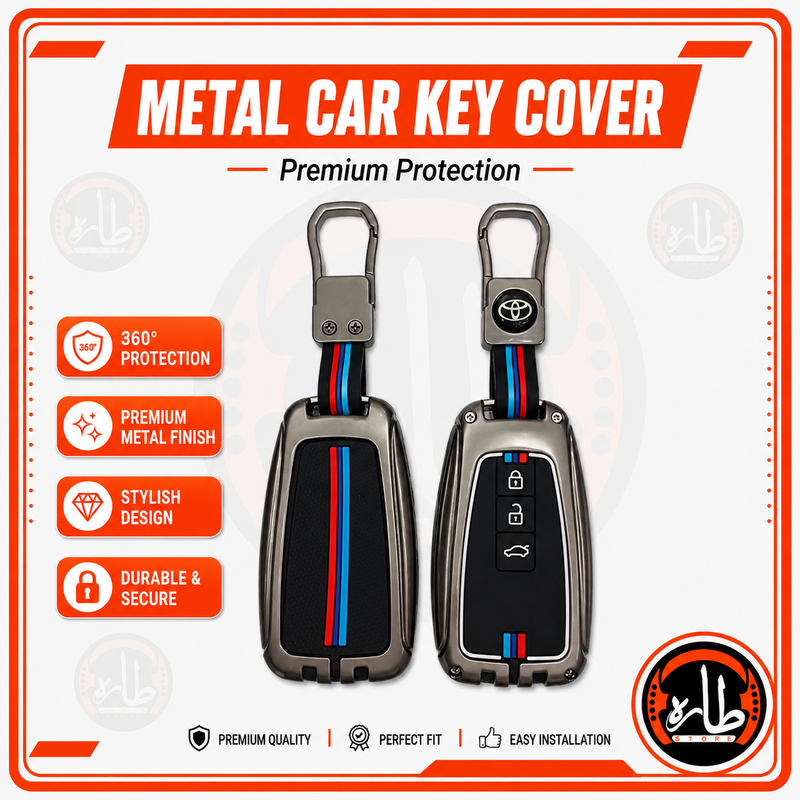 Metal Car Key Cover Toyota Corolla