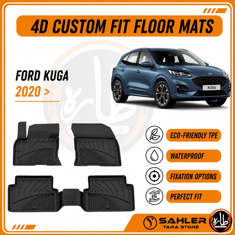 Sahler - CAR FLOOR MAT - FORD - KUGA 2020