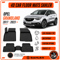Sahler - CAR FLOOR MAT - OPEL - GRANDLAND 2017:2023