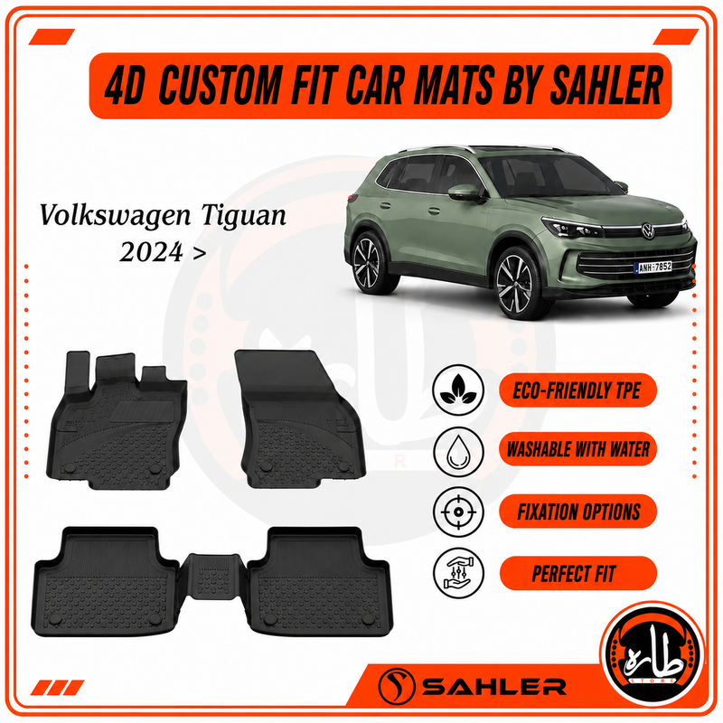 Sahler - CAR FLOOR MAT - vw - tiguan 2024