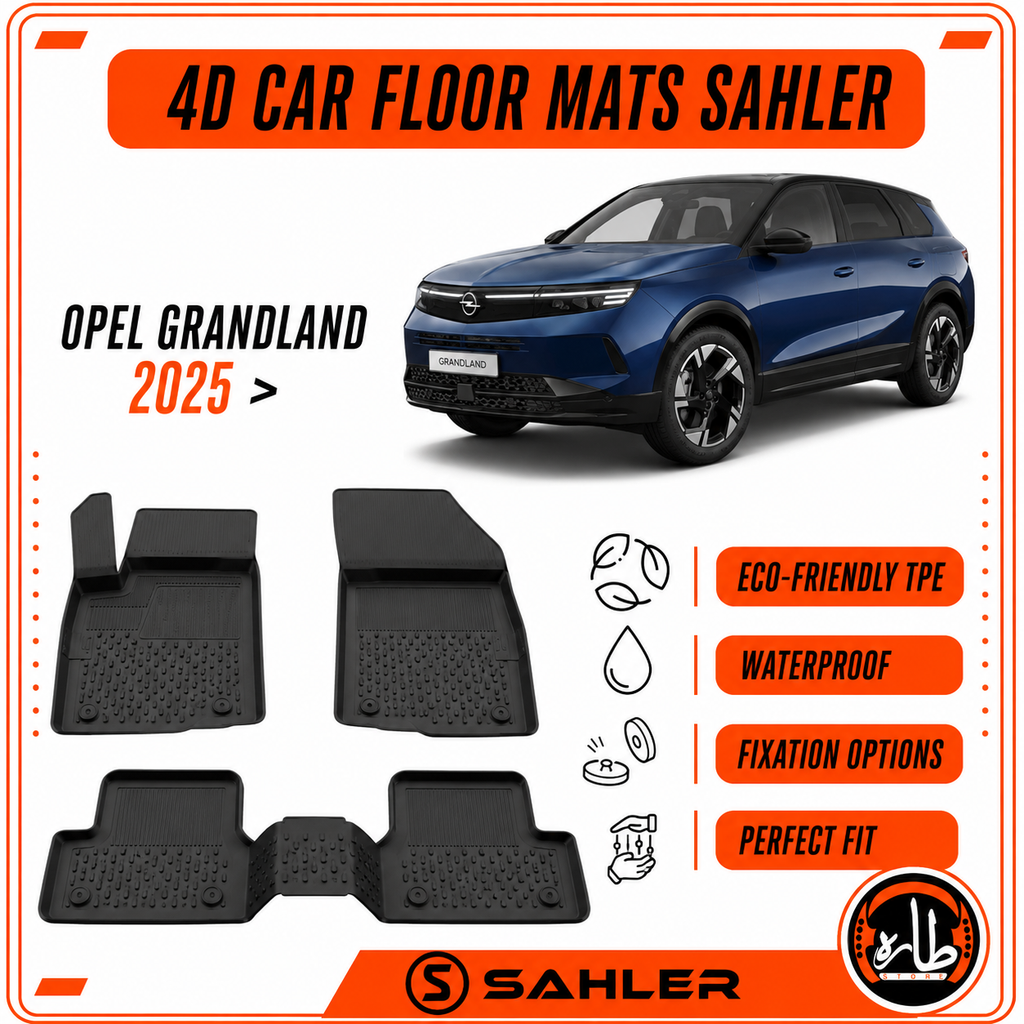 Sahler - CAR FLOOR MAT - OPEL - GRANDLAND 2025