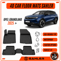Sahler - CAR FLOOR MAT - OPEL - GRANDLAND 2025