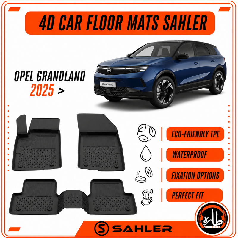 Sahler - CAR FLOOR MAT - OPEL - GRANDLAND 2025