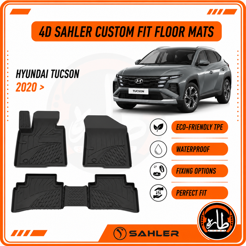 Sahler - CAR FLOOR MAT - HYUNDAI TUCSON 2020:2025