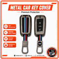 metal car key cover - Skoda - v.w - seat