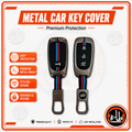 Metal Car Key Cover - Hyundai - سنتر