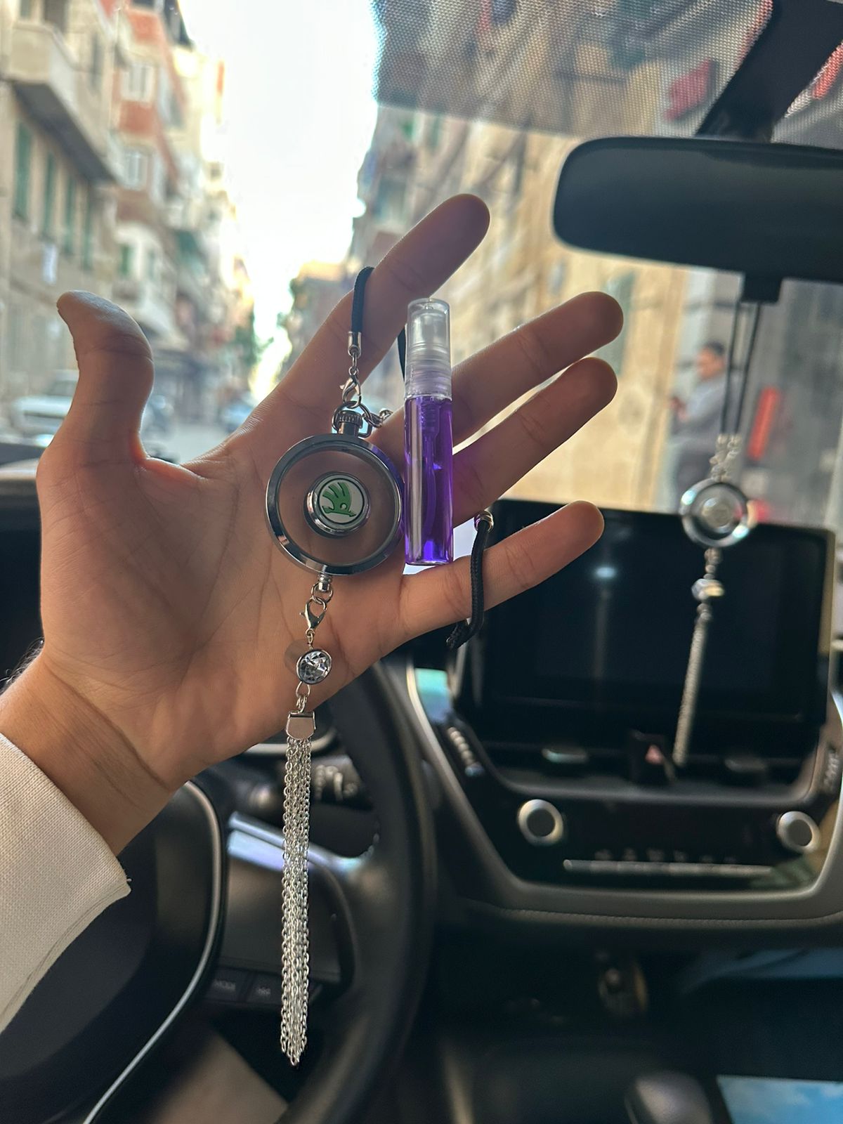 PANDANT & AIR FRESHENER - SKODA