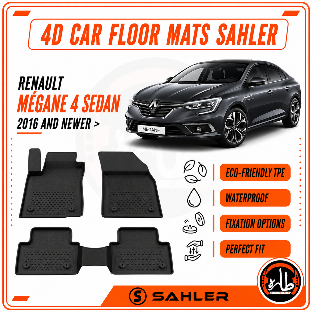 Sahler - CAR FLOOR MAT - Renault  - MEGANE 4