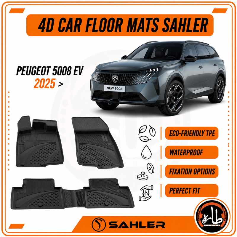 Sahler - CAR FLOOR MAT - Peugeot 5008