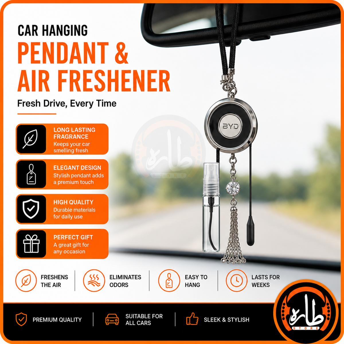 PANDANT & AIR FRESHENER - BYD