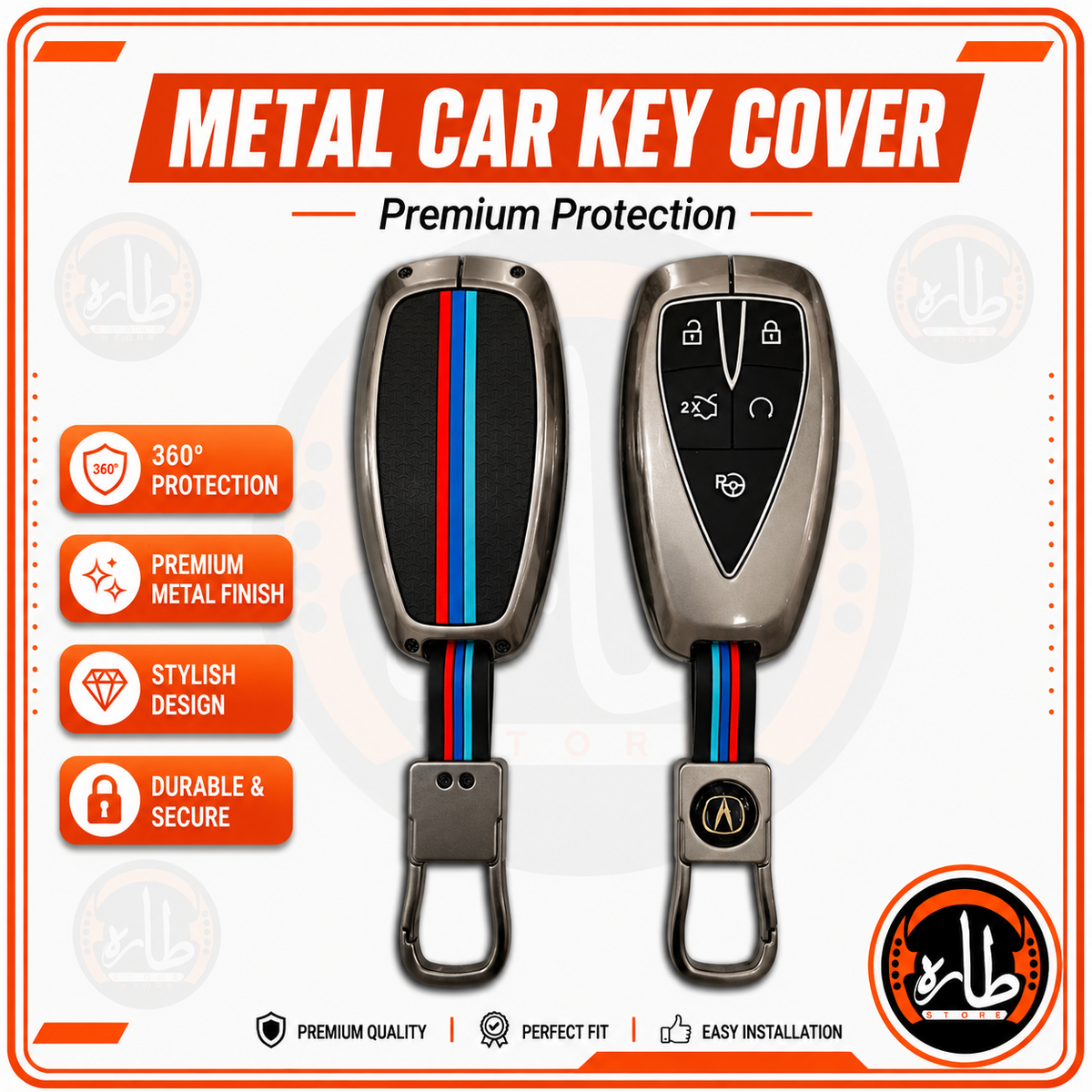 Metal Car key cover - changan 5