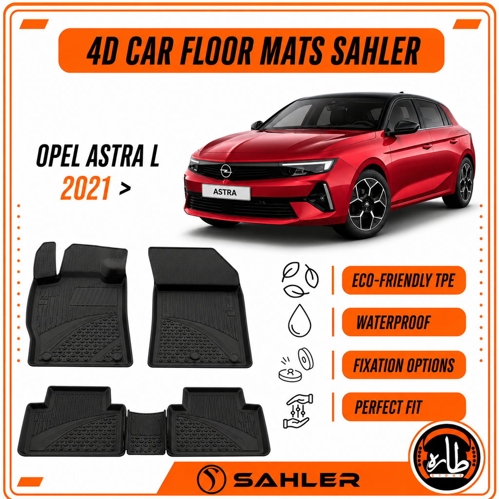 Sahler - CAR FLOOR MAT - OPEL - ASTRA L 2021