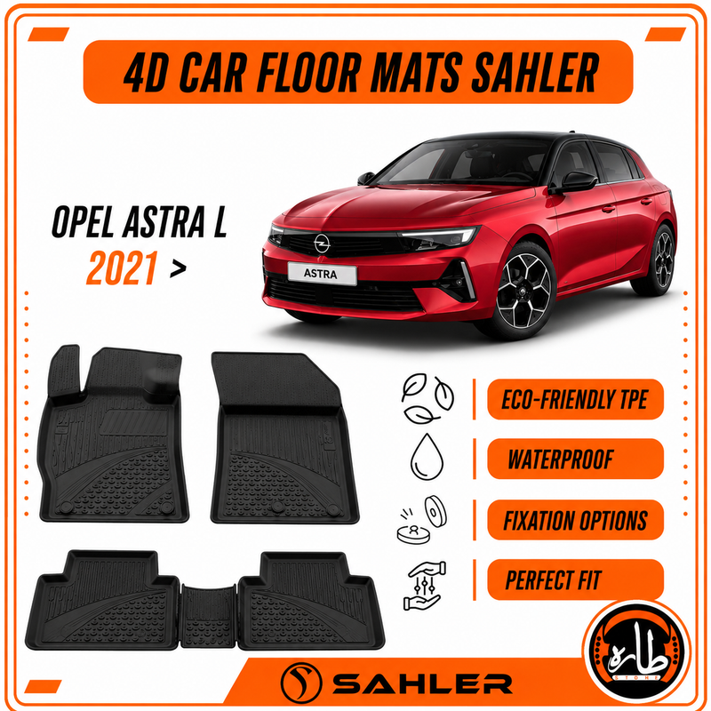 Sahler - CAR FLOOR MAT - OPEL - ASTRA L 2021