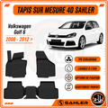 Sahler - CAR FLOOR MAT - vw - golf 6 2008:2012