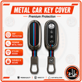 Metal car key cover - FIAT Ponto
