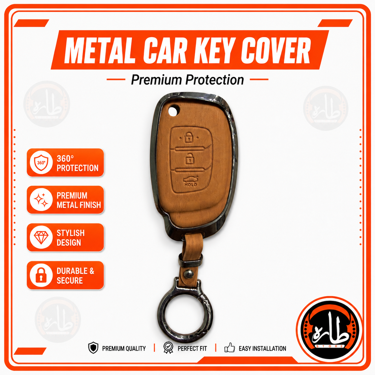 Metal Car Key cover Hyundai Elentra