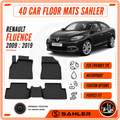 Sahler - CAR FLOOR MAT - Renault  -  FLUENCE