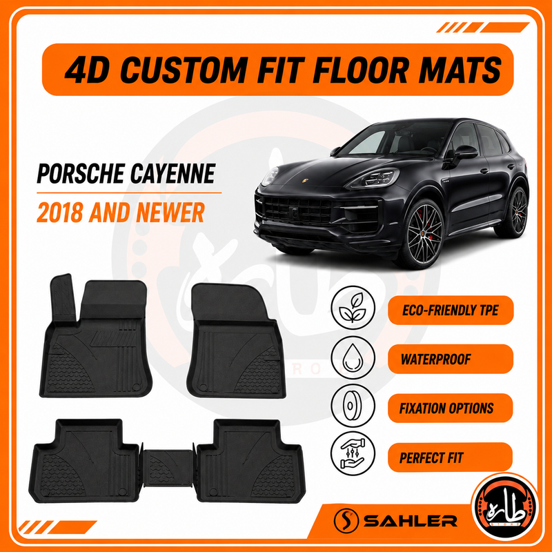 Sahler - CAR FLOOR MAT - PORSCHA