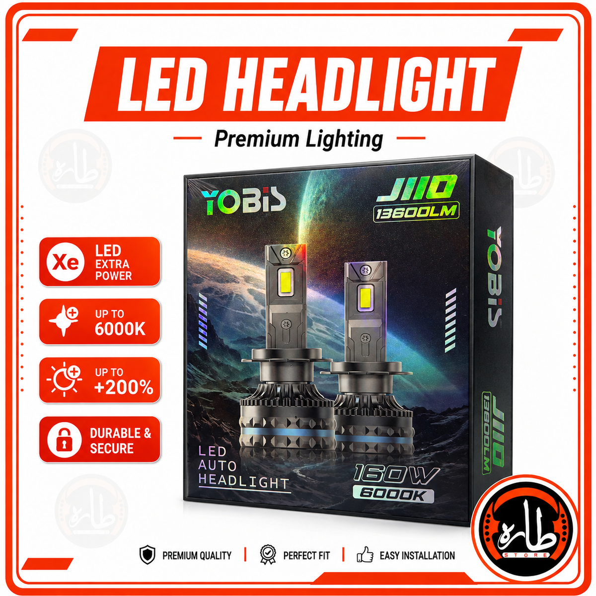 Led Headlights  YOBIS 160w