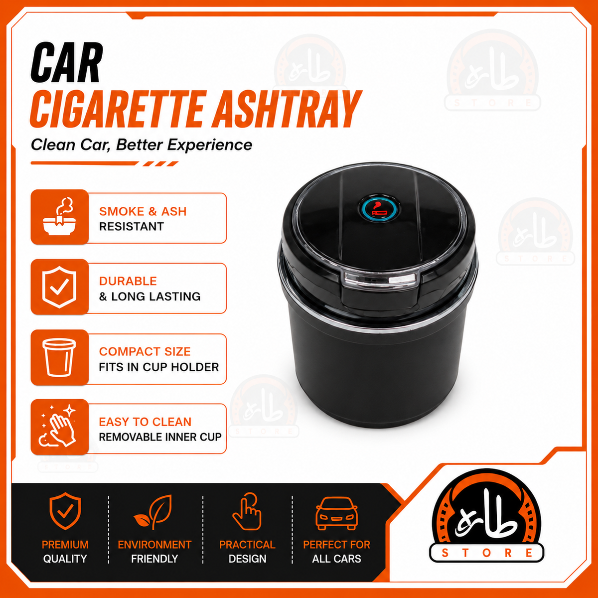 Car Cigarette Ashtray - G7