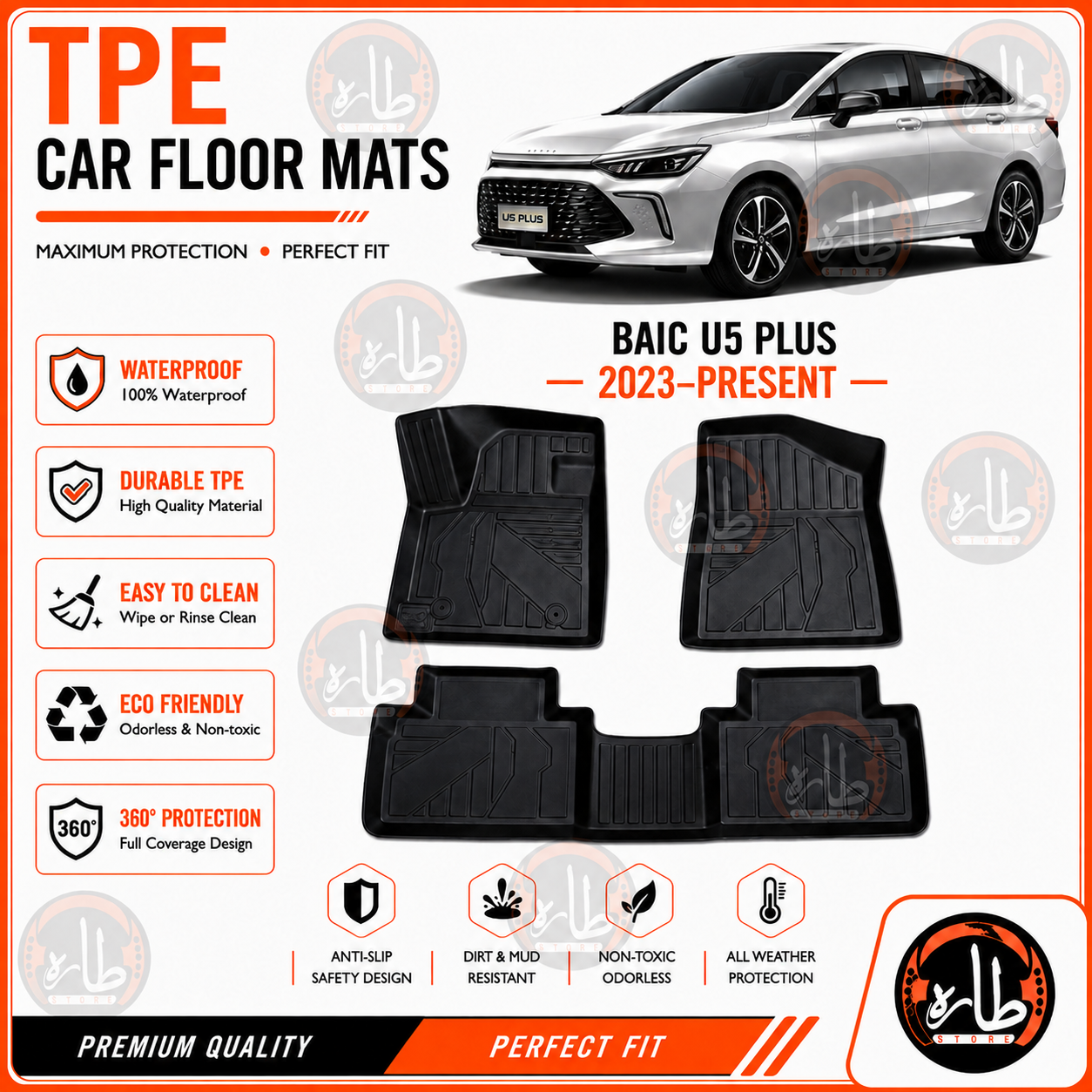 TPE - CAR FLOOR MAT - Baic
