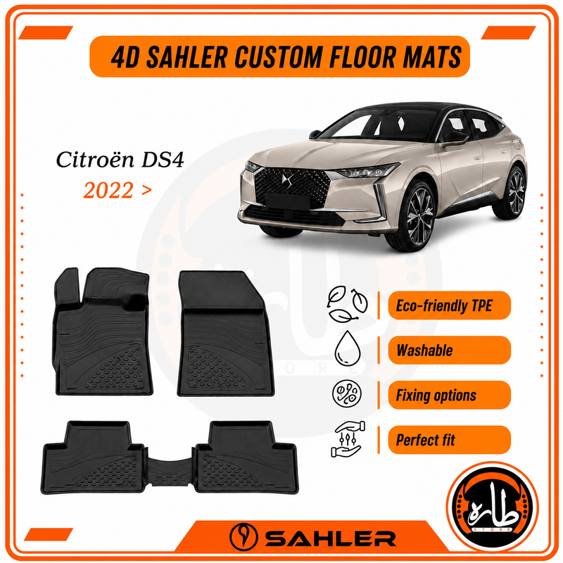 Sahler - CAR FLOOR MAT - Citroën DS4 2022