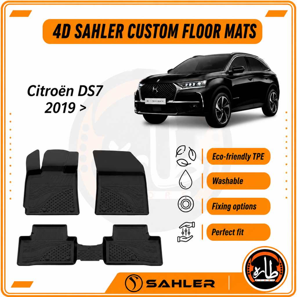 Sahler - CAR FLOOR MAT - Citroën - DS7 2019