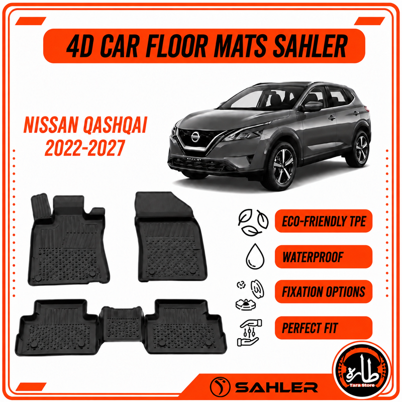 Sahler - CAR FLOOR MAT - NISSAN - Qashqai 2025