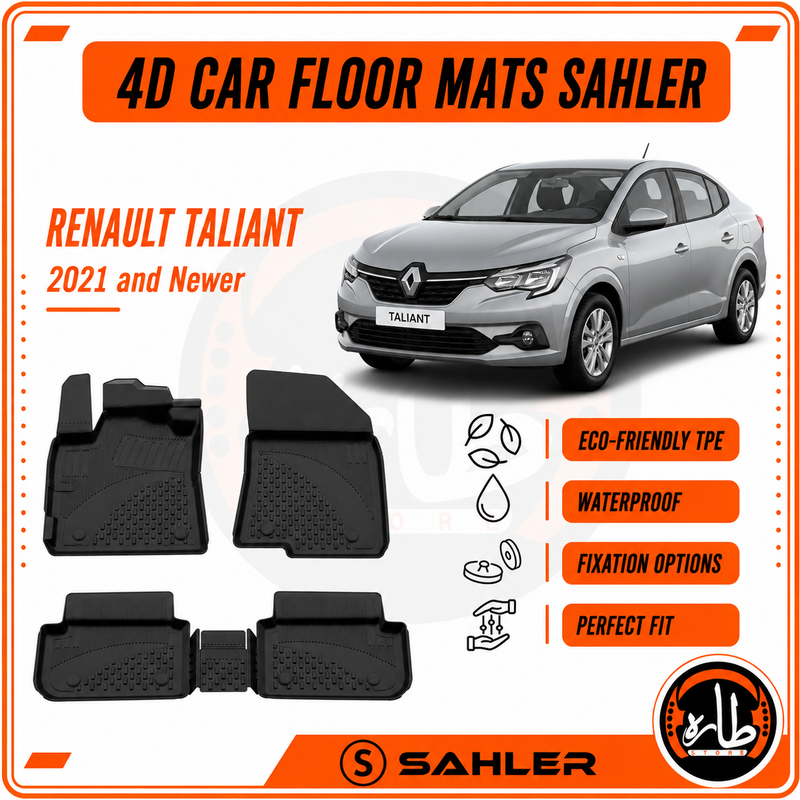 Sahler - CAR FLOOR MAT - Renault  -  TALIANT
