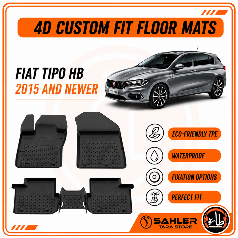 Sahler - CAR FLOOR MAT - FIAT - TIPO HP