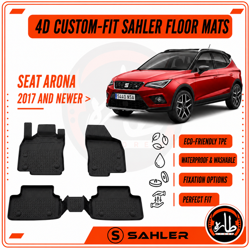 Sahler - CAR FLOOR MAT - SEAT ARONA 2017