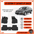 Sahler - CAR FLOOR MAT - vw -  passat B6 2005:2010