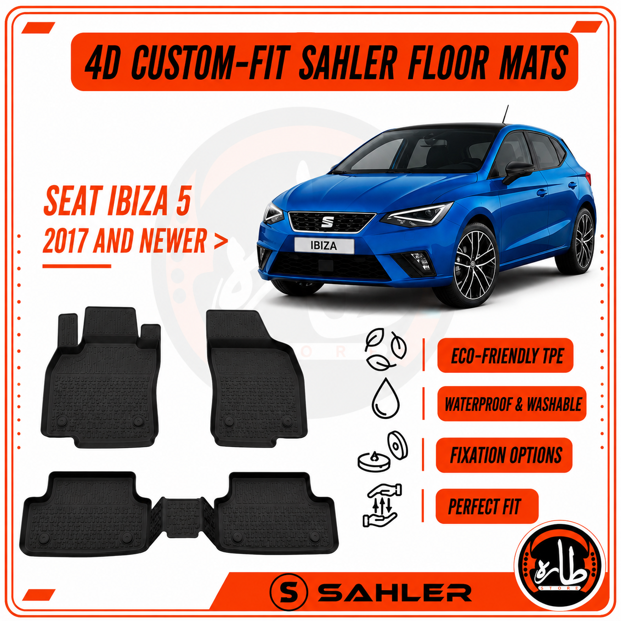 SEAT CAR FLOOR MAT