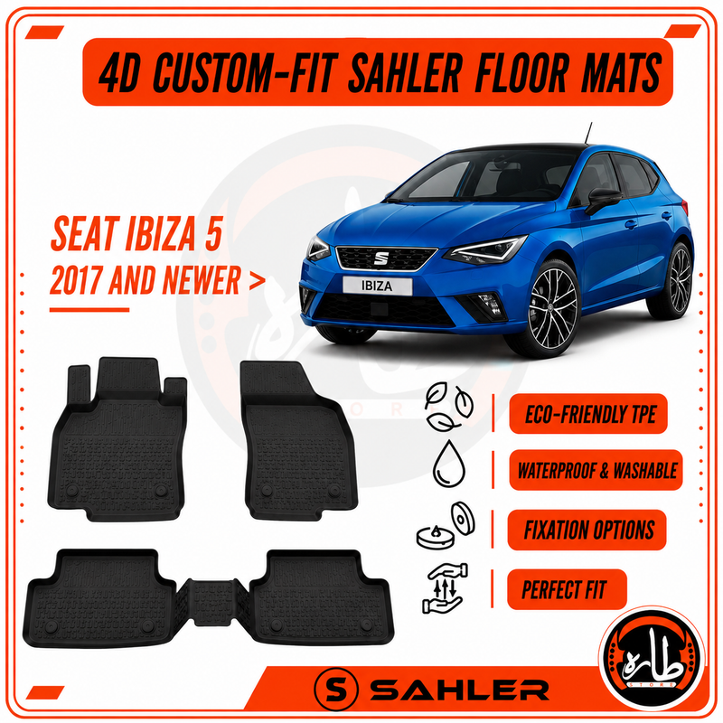 Sahler - CAR FLOOR MAT - SEAT IBIZA 5