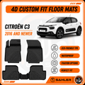 Sahler - CAR FLOOR MAT - Citroën - C3