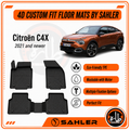 Sahler - CAR FLOOR MAT - Citroën - C4X - 2021:NEWER