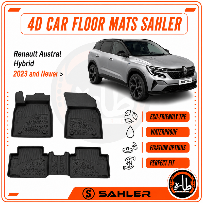 Sahler - CAR FLOOR MAT - Renault  - AUSTRAL