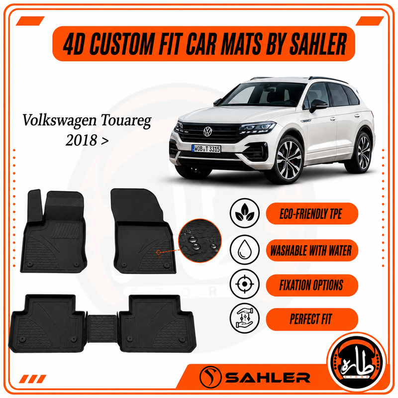 Sahler - CAR FLOOR MAT - VW -  TOUAREG - 2018