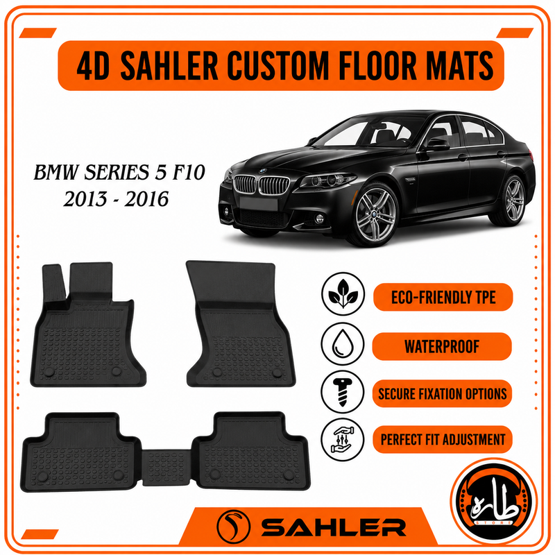 Sahler - CAR FLOOR MAT - BMW - Series 5 F10 2013:2016