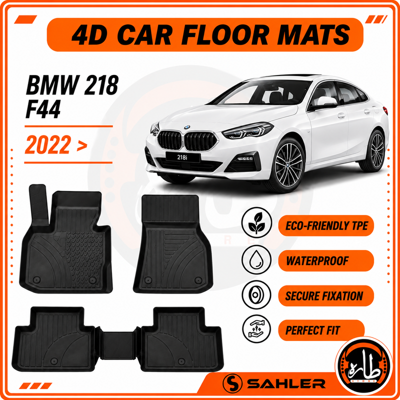 Sahler - CAR FLOOR MAT - BMW - 218 F44 2022