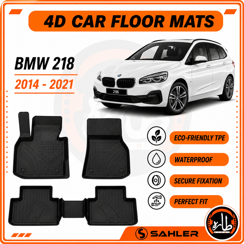 Sahler - CAR FLOOR MAT - BMW - 218 2014:2021