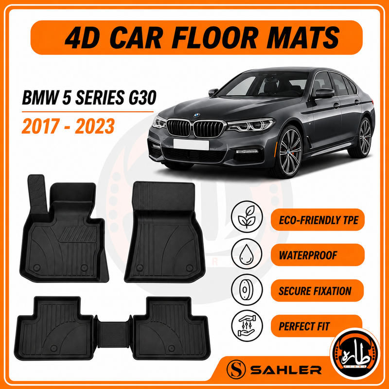 Sahler - CAR FLOOR MAT - BMW - Series 5 G30 2017:2023