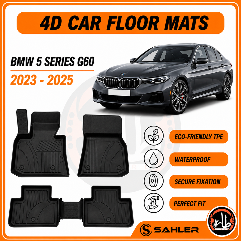 Sahler - CAR FLOOR MAT - BMW - Series 5 G60 2023:2025