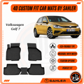 Sahler - CAR FLOOR MAT - vw - golf 7