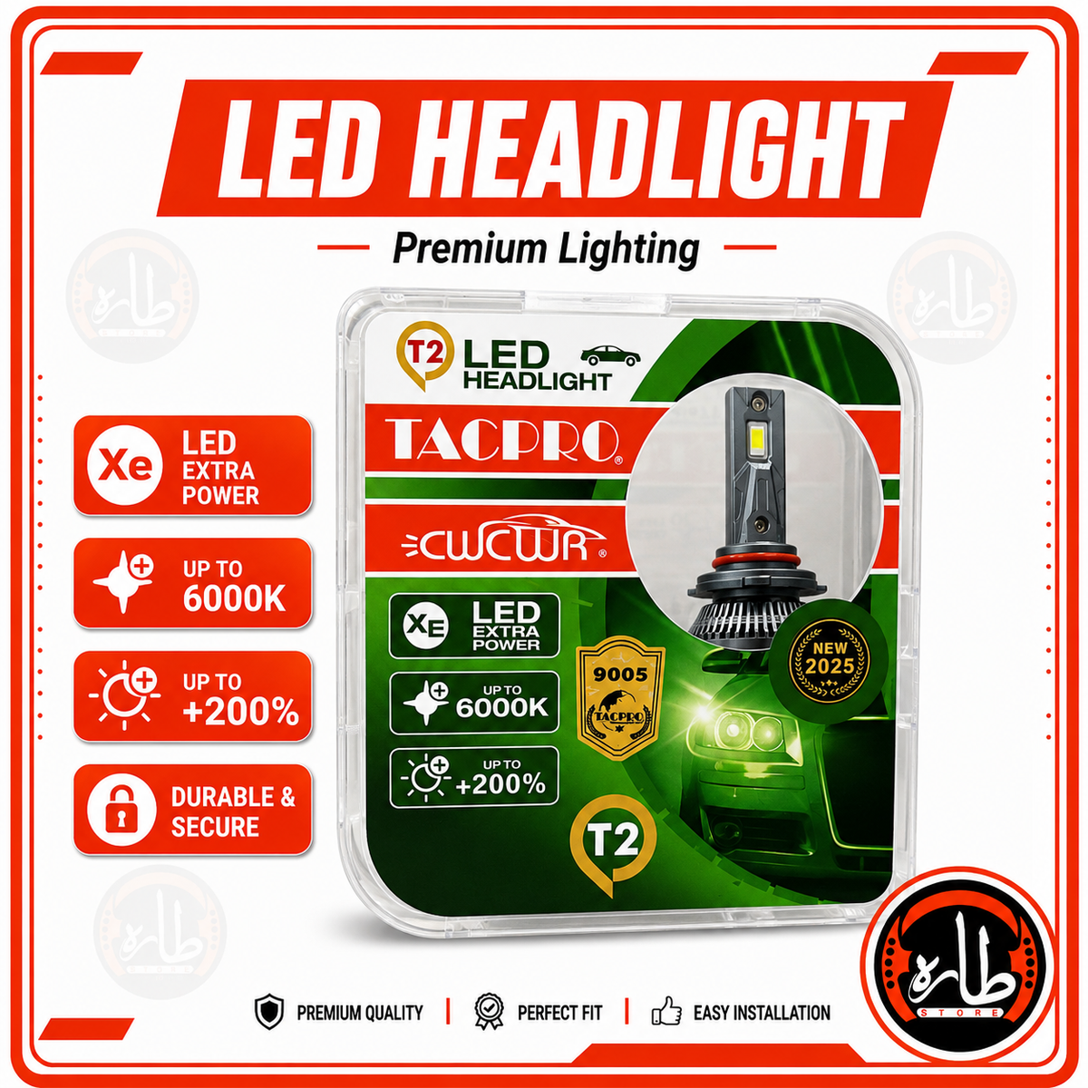 Led Headlights TACPRO T2