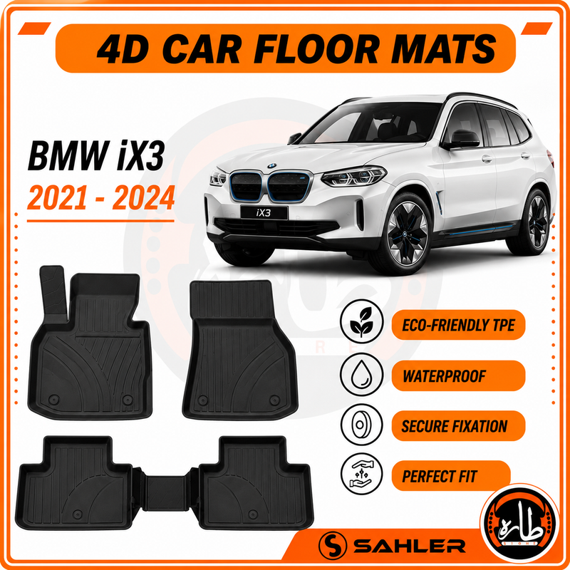 Sahler - CAR FLOOR MAT - BMW - ix3 2021:2024