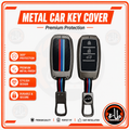 Metal Car Key Cover - KIA - k3 3 بصمه