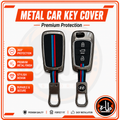 Metal Car Key Cover - Hyundai - md - rio مفتاح